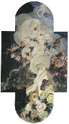 Mikhail Vrubel Chrysanthemums, 1894 France oil painting reproduction